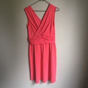 Lilla P Sleeves Dress Ruching Detail